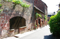 Collonges la Rouge : maisons médiévales