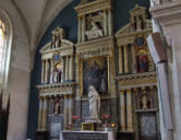 Saint Loup Lamairé :rétable de l'église