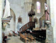 Thouars : la chaire de l'église Saint Médard