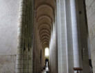 Saint Jouin de Marnes : voute et nef de l'abbatiale Saint Jouin