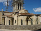 Airvault : église Saint Pierre en rénovation
