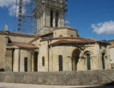 Airvault : église Saint Pierre en rénovation