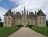 Saint Loup Lamairé : vue générale du château