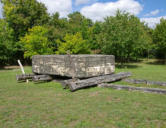 Tumulus de Bougon :déplacement de pierre de plusieurs tonnes