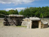 Tumulus de Bougon : exemple  de construction