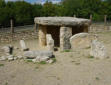 Tumulus de Bougon : début montage du tumulus