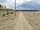 Trouville : balade sur la plage