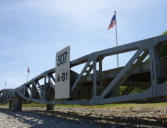 Omaha Beach : pont ayant servi au débaequement