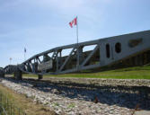 Omaha Beach : pont ayant servi au débarquement