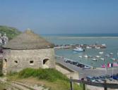 Port en Bessin :la tour Vauban,l'intérieur