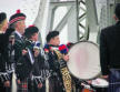 Benouville,Pegasus bridge, parade commémorative.