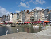 Honfleur : sur les quais du port