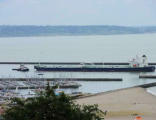Le Havre : vue sur le port