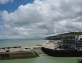 Saint Valery en Caux : le port, les quais