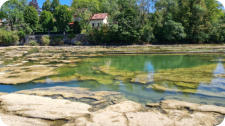 Pont de Poitte : les marmites