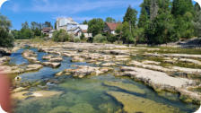 Pont de Poitte : les marmites