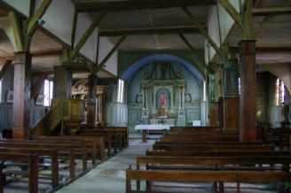 Drosnay : l'église, la nef