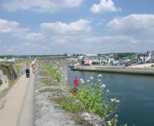 Concarneau: promenade sur les remparts