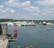 Concarneau : bateaux de pêche