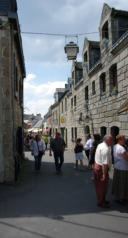 Concarneau :habitations de la ville close