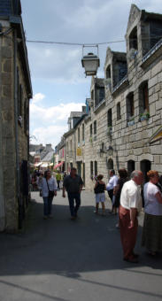 Concarneau :habitations de la ville close